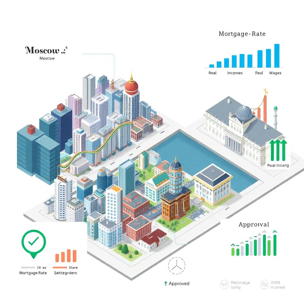 Индикаторы роста цен на жилье в крупных городах РФ в ближайшие годы