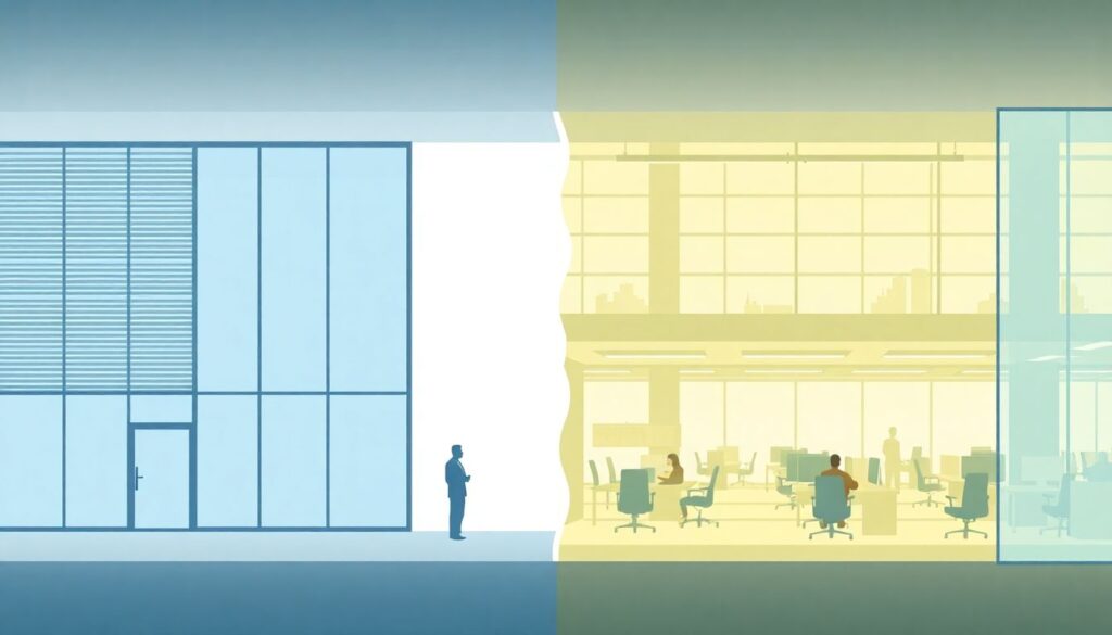 Аналитика спроса на офисы в постпандемическом мире - иллюстрация