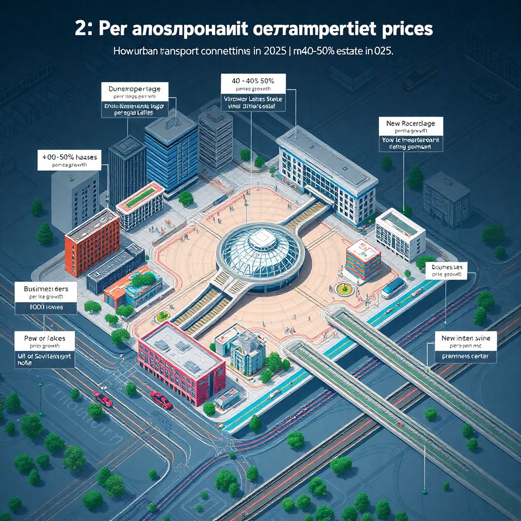 Городской транспорт и стоимость недвижимости: как связаны эти факторы