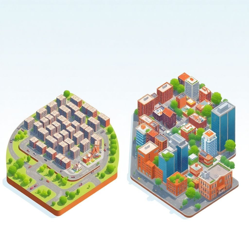 Градостроительные концепты: путь от супермегаполисов к экосистемам микрорайонов