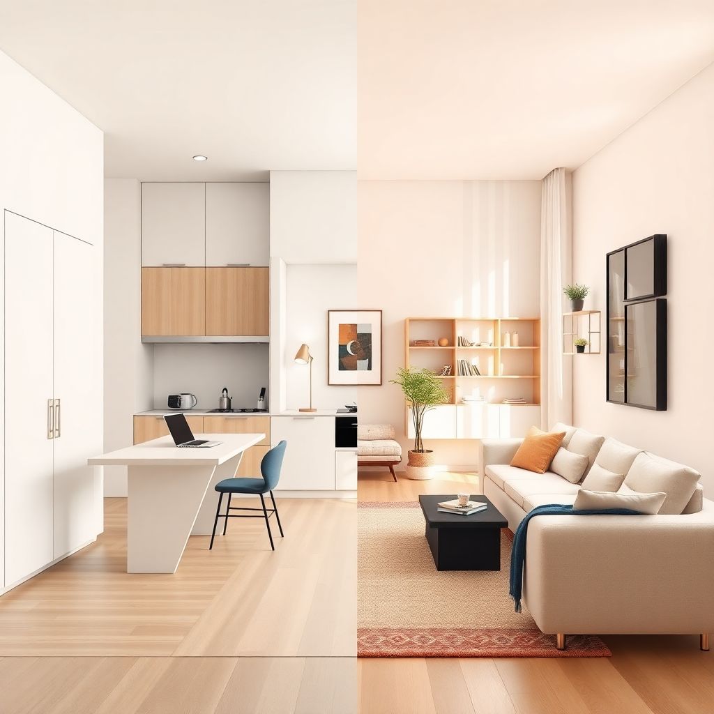 Минимализм или максимализм в архитектуре квартир: как выбрать стиль