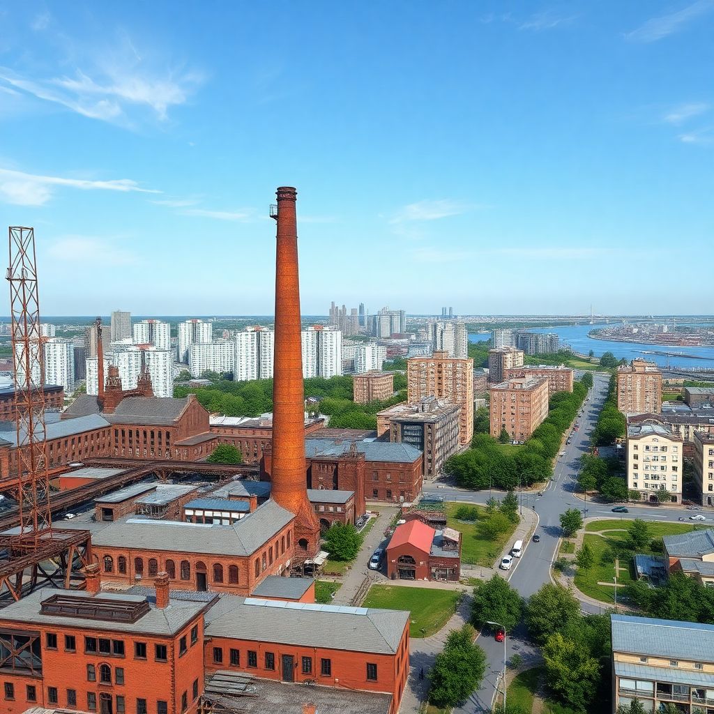 Адаптивная повторная застройка промзон под современные жилые кварталы