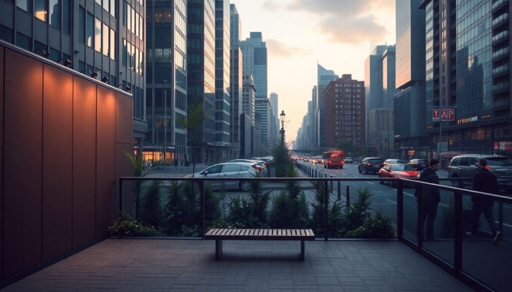 Архитектурные решения для комфортной городской среды - иллюстрация