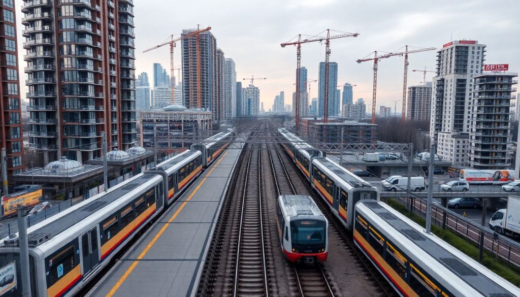 Городской транспорт как фактор стоимости недвижимости - иллюстрация