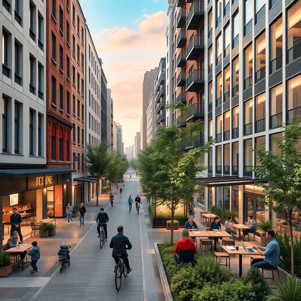 Проекты общественных пространств и их влияние на стоимость городских районов