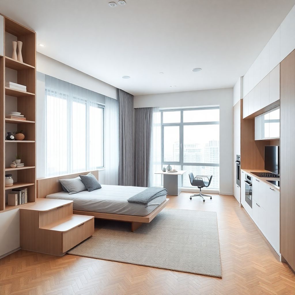 Тенденции в дизайне квартир-студий: как выбрать функциональность вместо площади