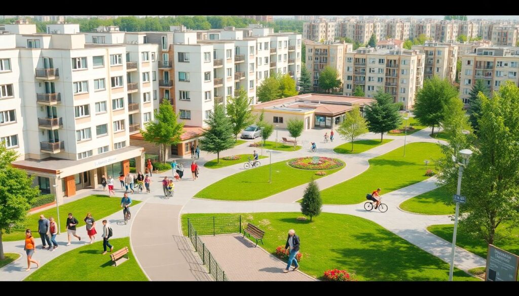 Социальная инфраструктура как фактор повышения привлекательности районов - иллюстрация