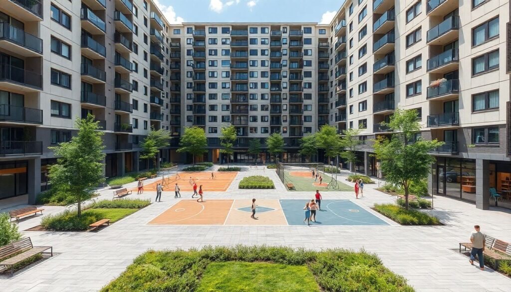 Гармония архитектуры и городской среды: принципы дизайна - иллюстрация