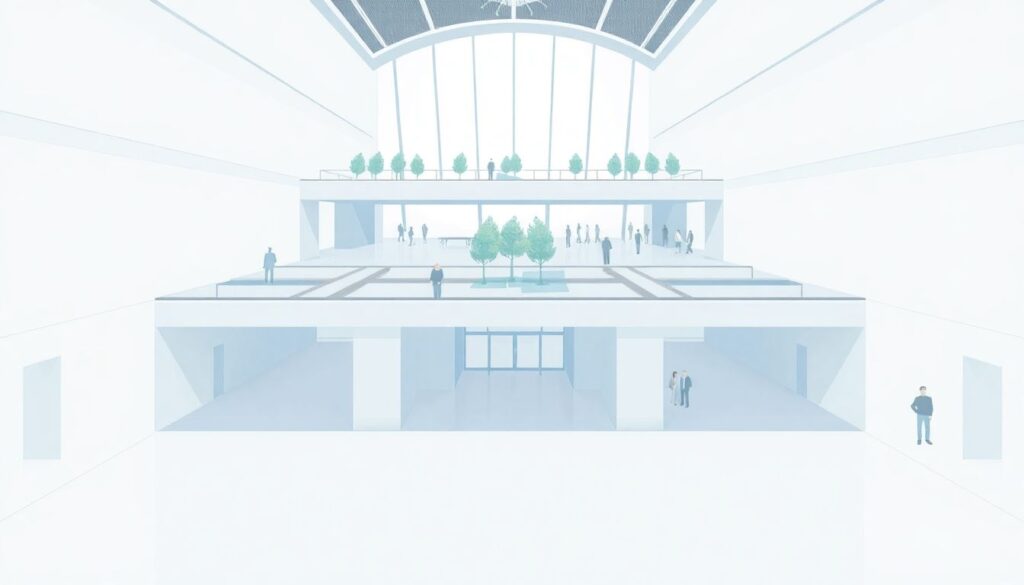 Гармония архитектуры и городской среды: принципы дизайна - иллюстрация