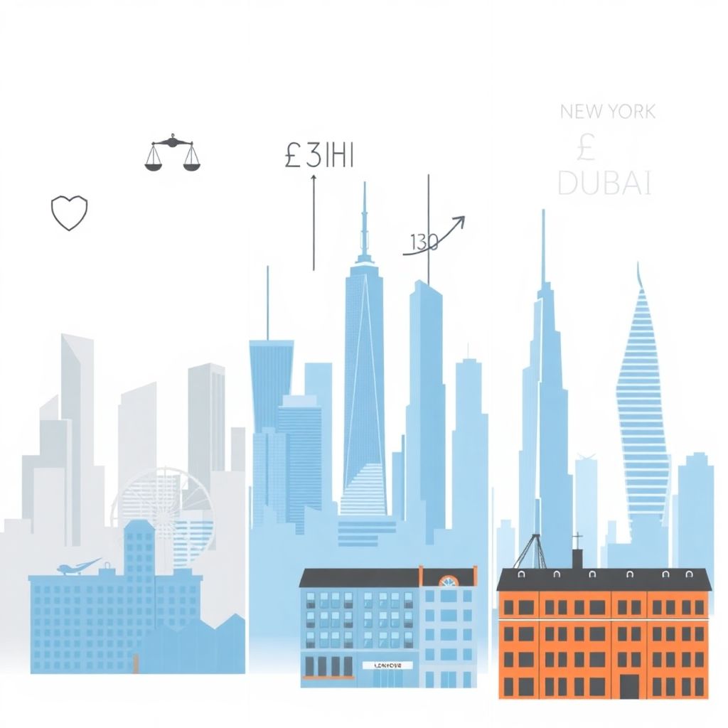 Инвестирование в глобальные города: риски и доходность по странам