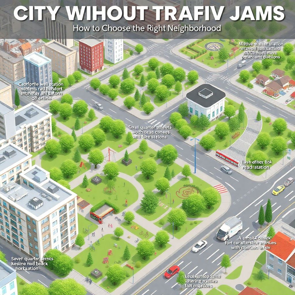 Город без пробок: как транспортная инфраструктура формирует ценности районов