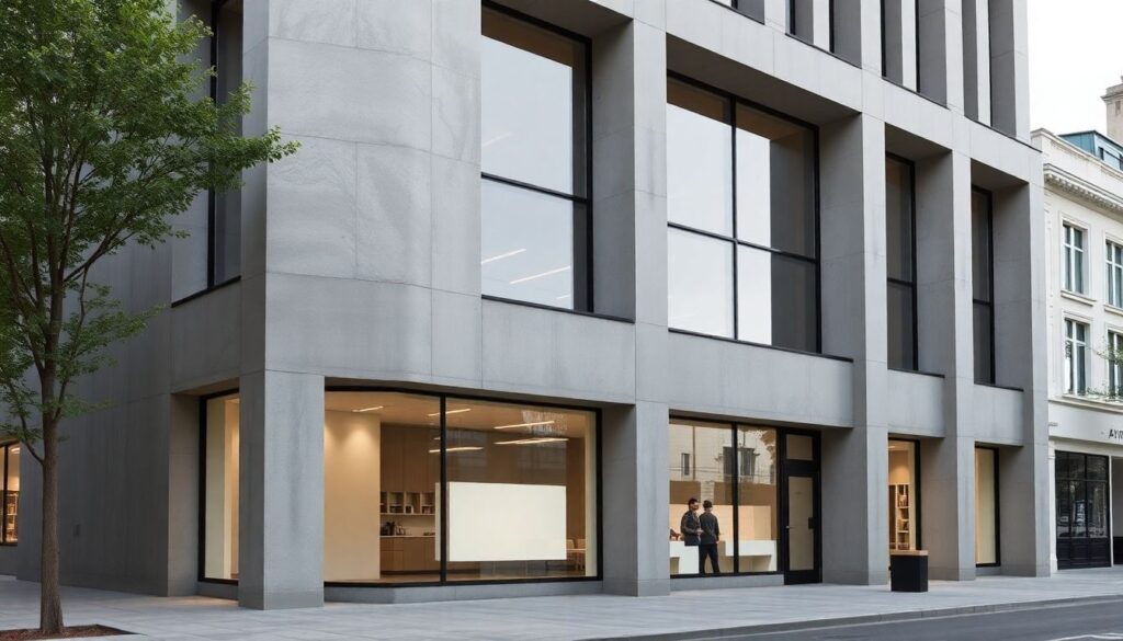 Эссенциализм в архитектуре: минимализм в коммерческих проектах - иллюстрация