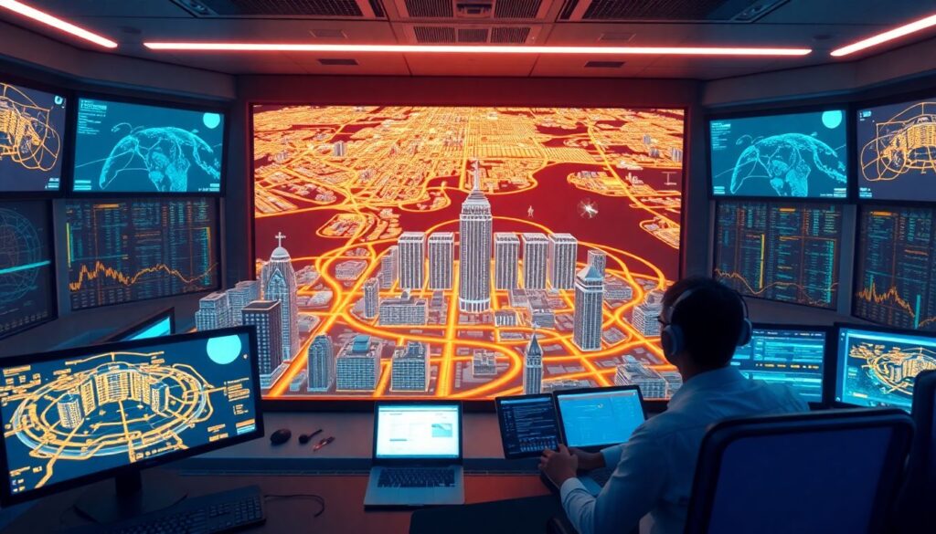 Цифровые модели города: цифровой двойник и управление районом - иллюстрация