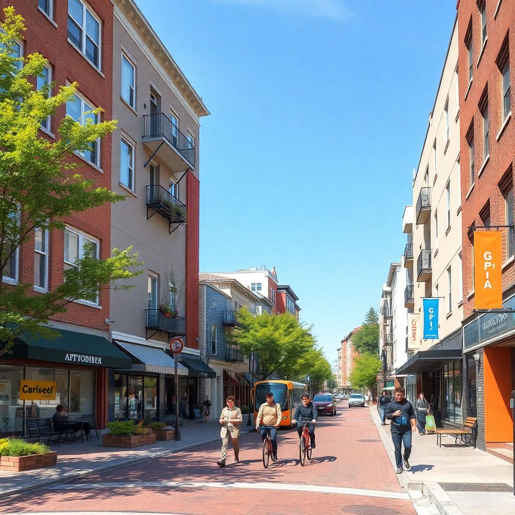 Минимизация транспортной доступности через плотное зонирование городской среды