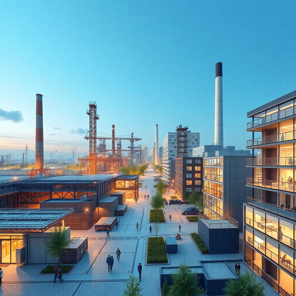 Перспективы заселения индустриальных зон в России и влияние на развитие городов